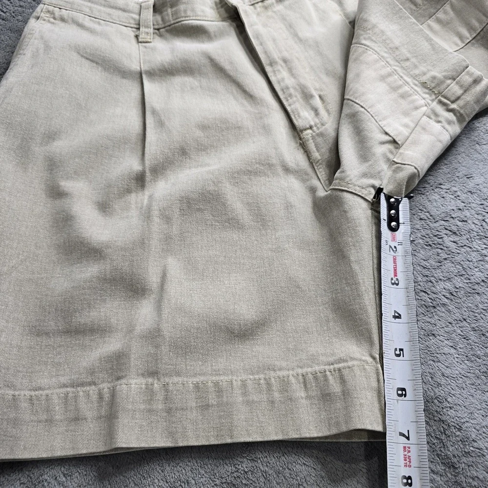 Vintage Greg Noll Oceanwear Shorts Mens XL Brown Logo Stretch 6.5